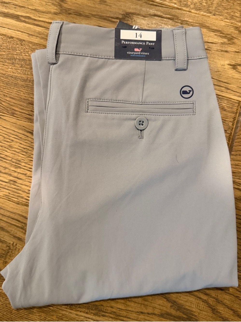 Vineyard Vines Ultimate (light) Gray Performance Pants with Tag